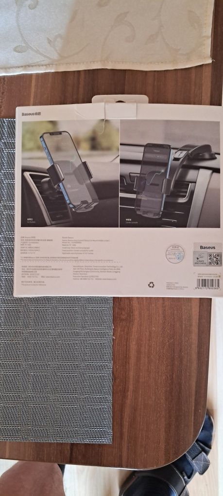 Uchwyt do telefonu do samochodu Baseus