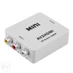 (NOVO) Conversor AV/3RCA para HDMI - Branco