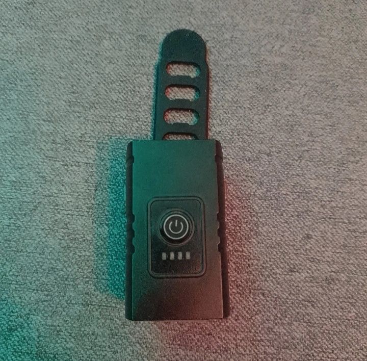 Box lampek rowerowych LED przód i tył ładowanych na kabelki USB