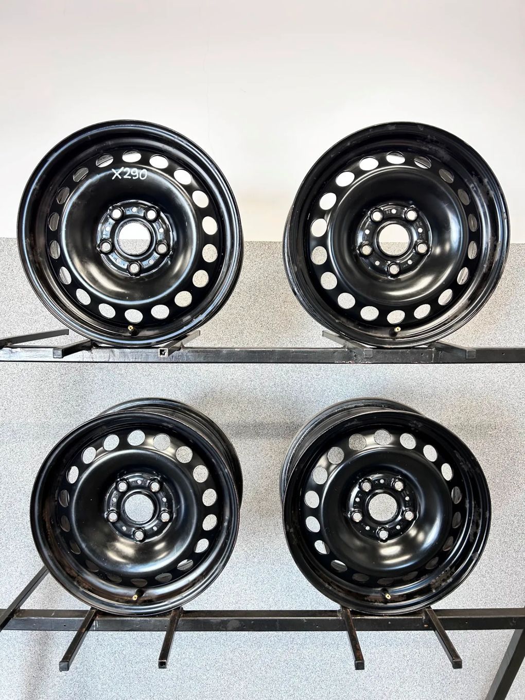 4 FELGI STAL. VW GOLF 7, SKODA OCTAVIA 3, SEAT LOEN 3 15&#039;&#039; 6J ET43