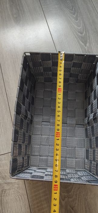 Koszyk organizer szary nowy