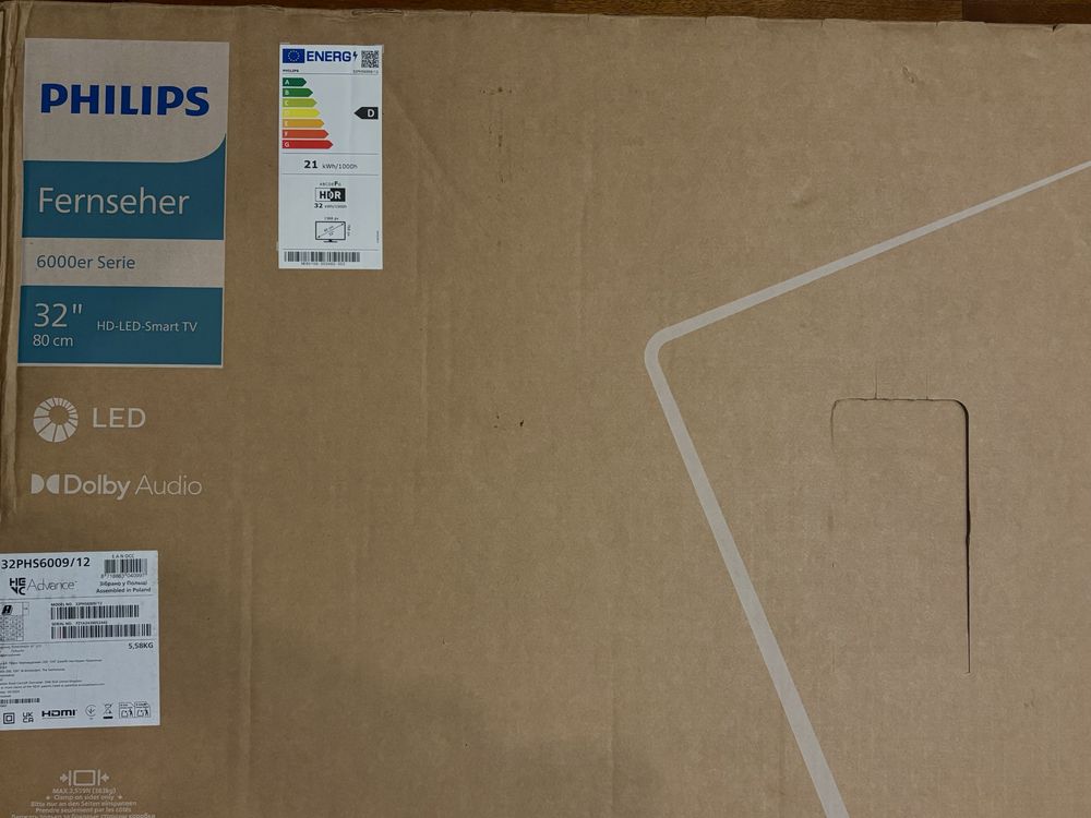 TV PHILIPS 32” com garantia