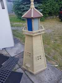 wiatrak  ogrodowy latarnia lampa