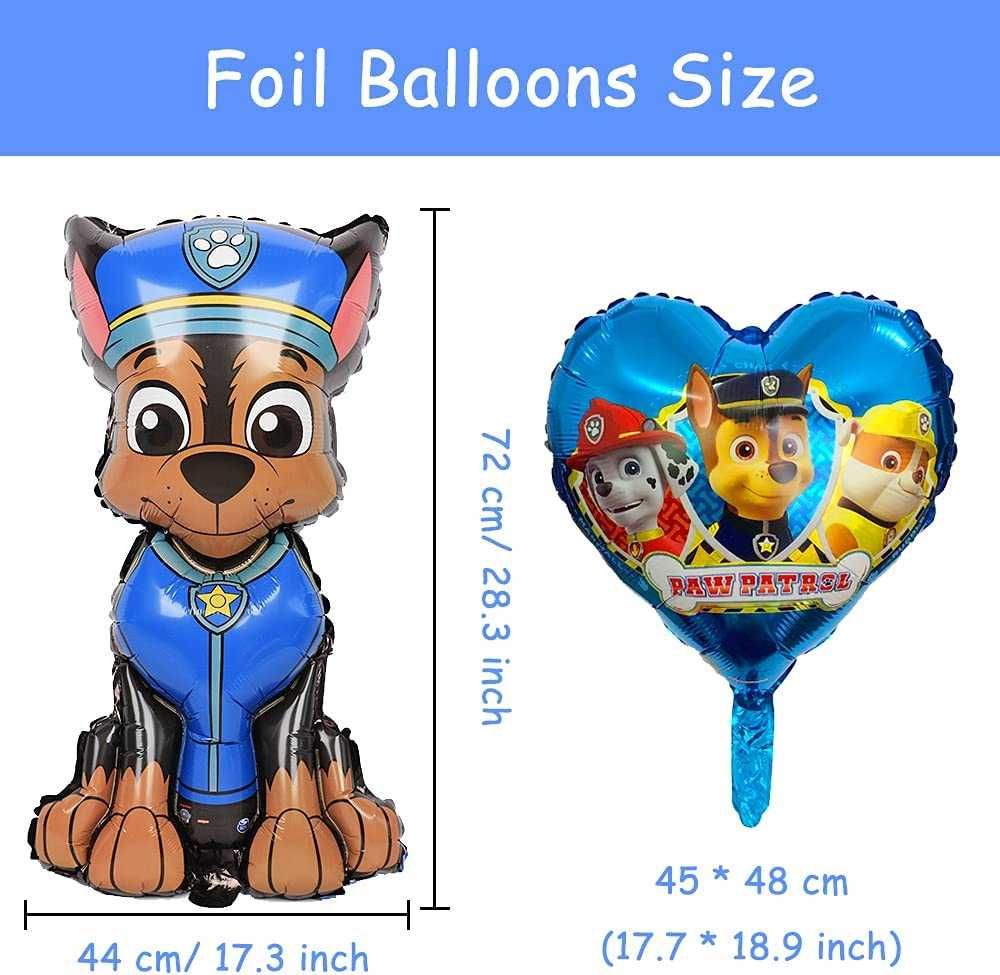 BALONY MEGA zestaw na urodziny PAW PSI PATROL M290