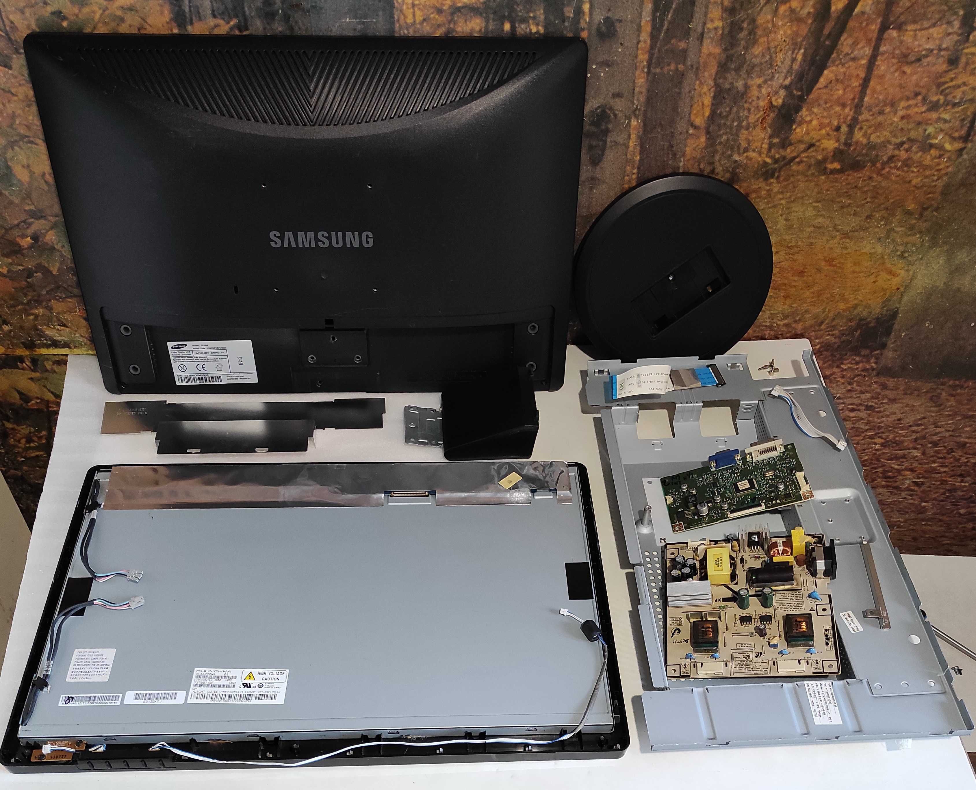 Mонитор 22" Samsung SyncMaster 223BW / 226BW (разборка)