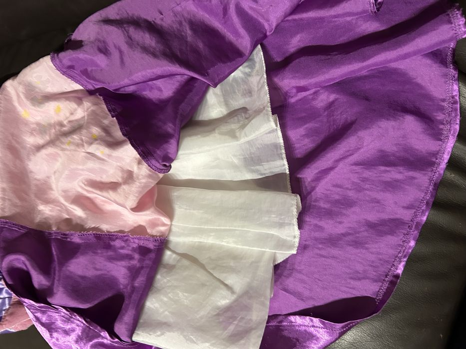 Strój Roszpunki, 5-6 lat, 110-116 cm