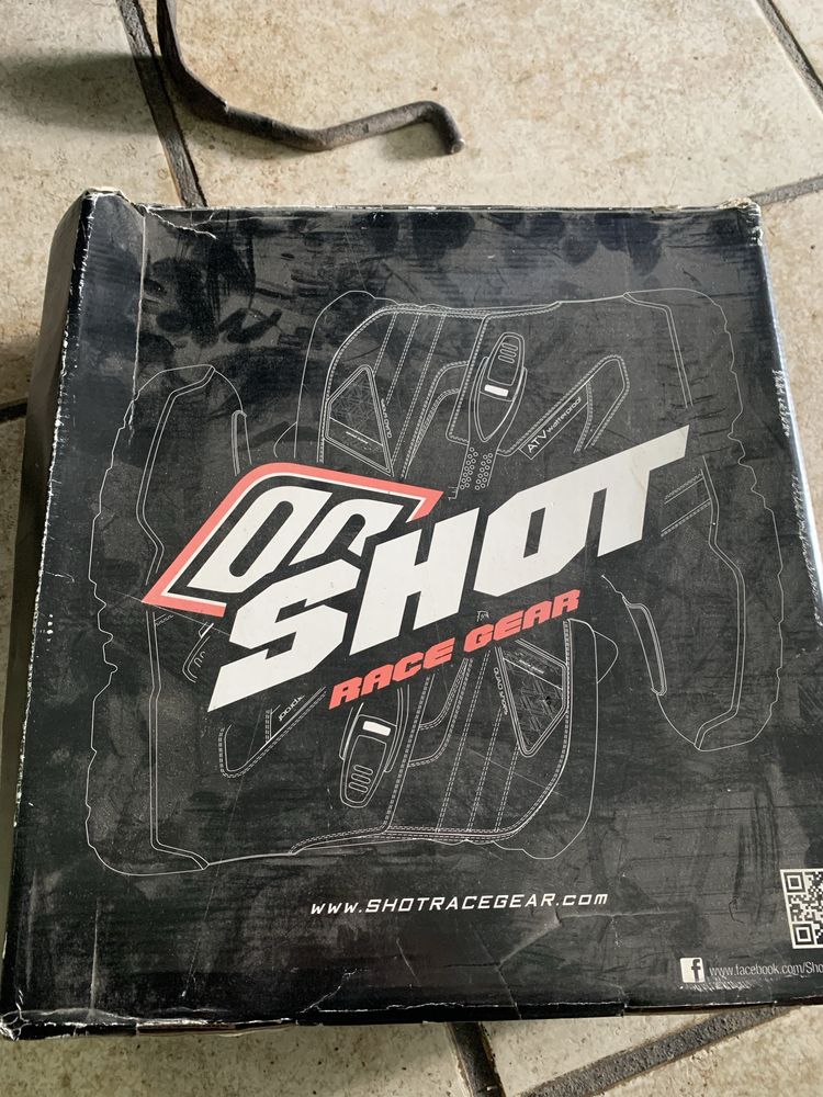 Botas SHOT ATV pretas