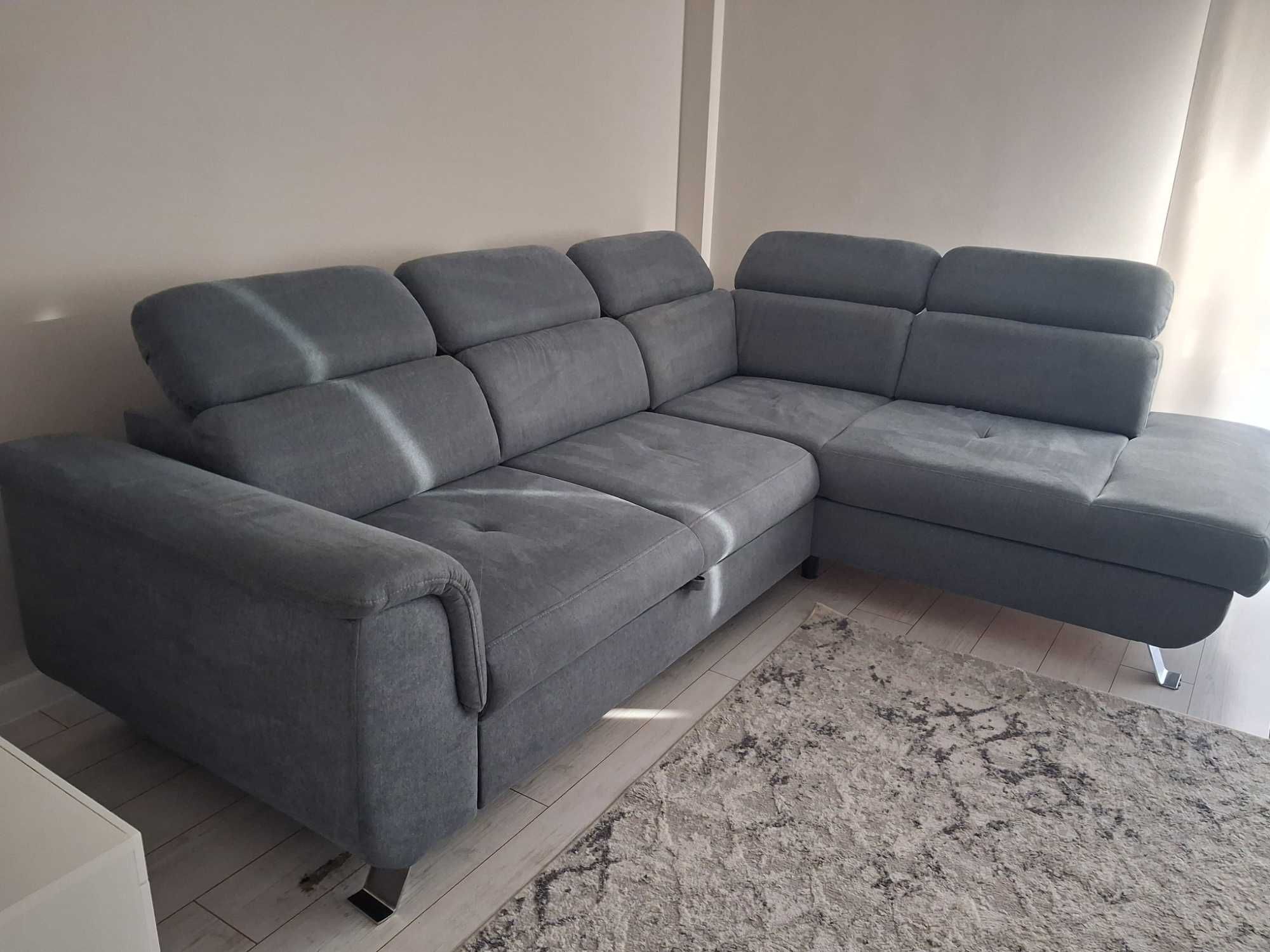Naroznik z funkcją spania 250x200 cm