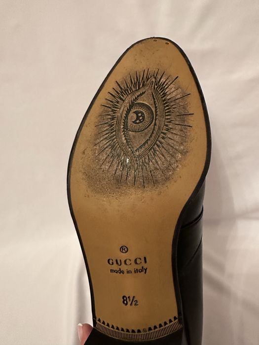 Мужские кожаные челси Gucci . Оригінал