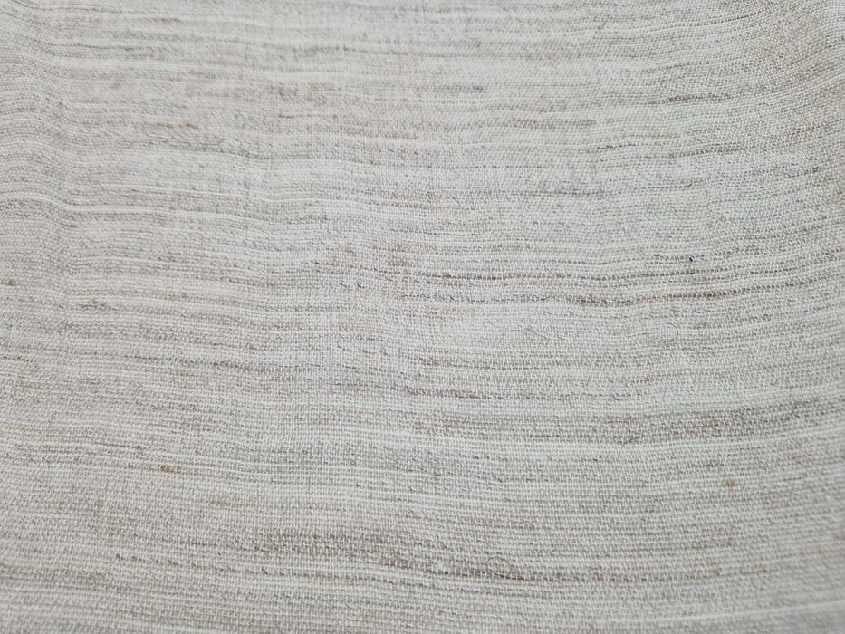Tkanina beż w typie lnu szer.90 cm.