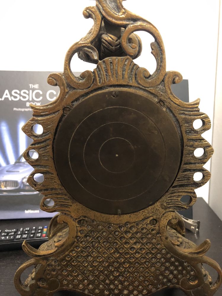 Relogio de ferro antigo mercedes fincionando