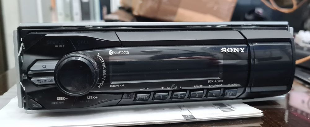 Auto radio Sony DSX-A60BT tem conexão BLUETOOTH