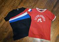 Zestaw dwóch koszulek t-shirt le coq sportif