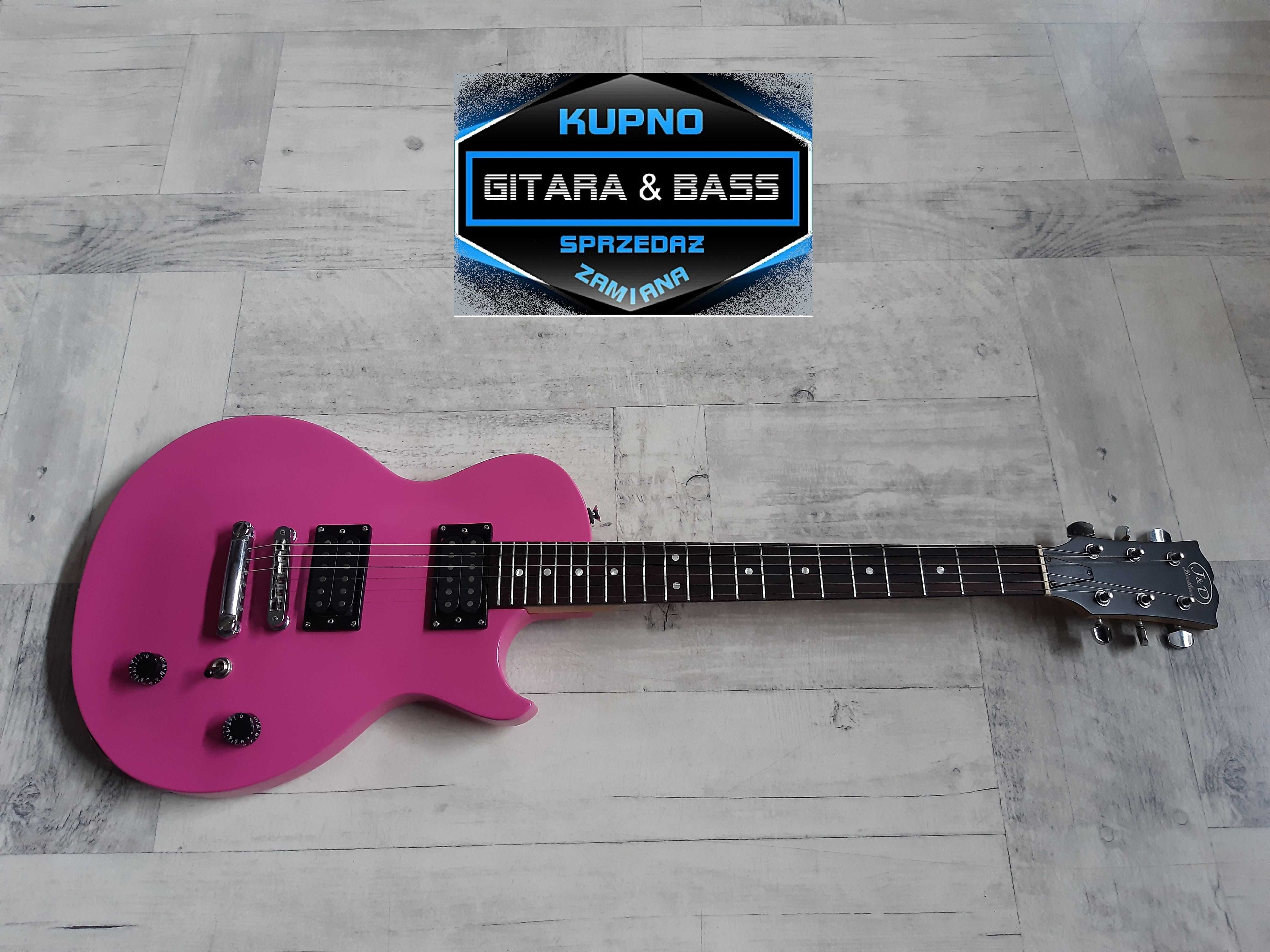 Gitara Les Paul J&D L80 - Pink LP - 2003r - wysyłka Gratis lub zamiana