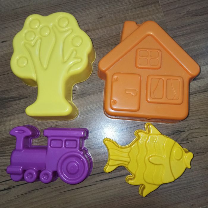 Zestaw zabawek do piasku, 4szt.