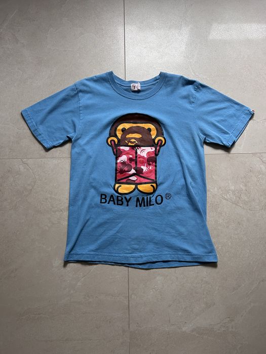rare baby milo koszulka bape a bathing ape