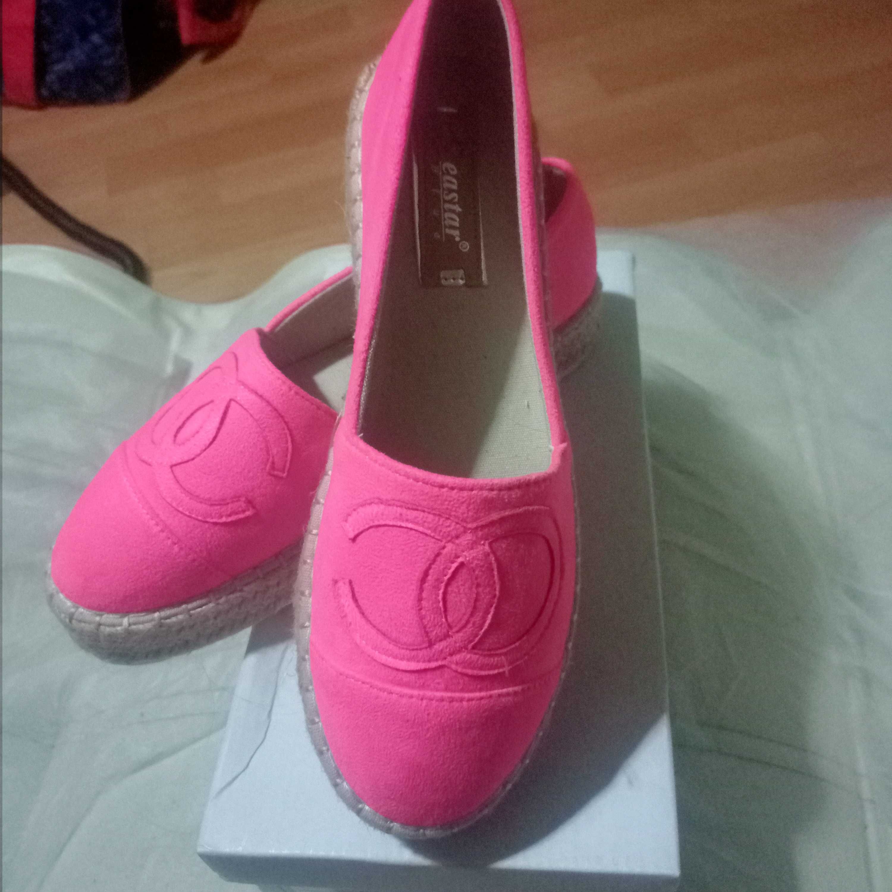 Nowe Espadryle damskie r.39 Seastar Blue