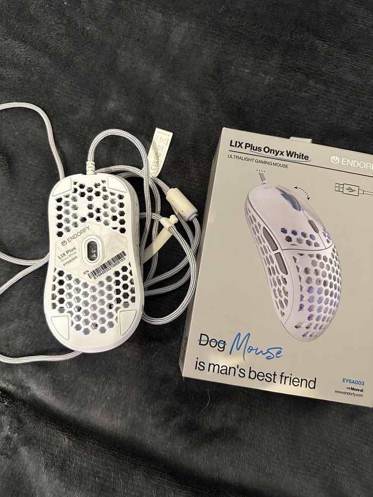Mysz Endory lix plus onyx white sensor PAW3370