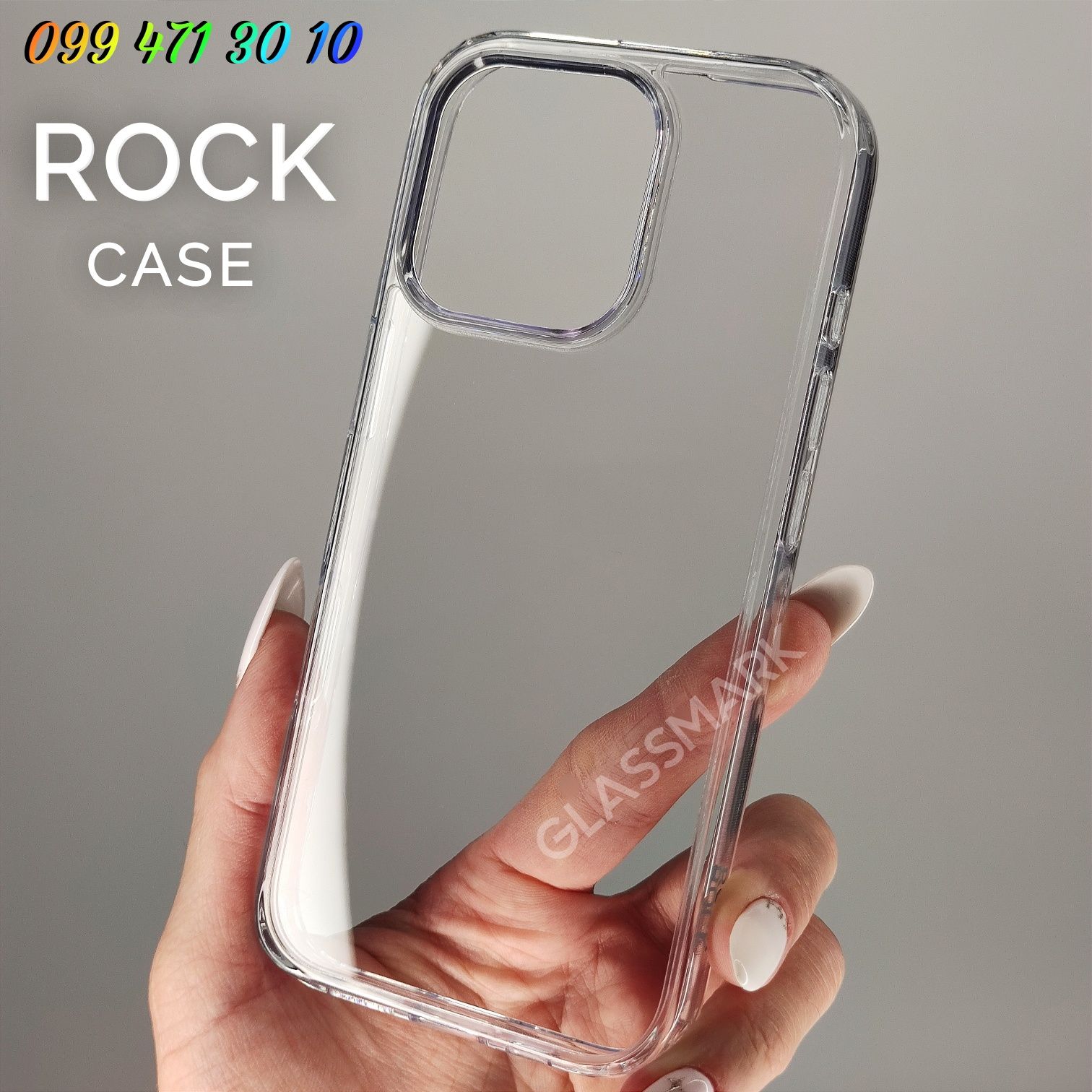Прозорий чохол Rock iPhone 16 Pro Max, чохол айфон 16pro