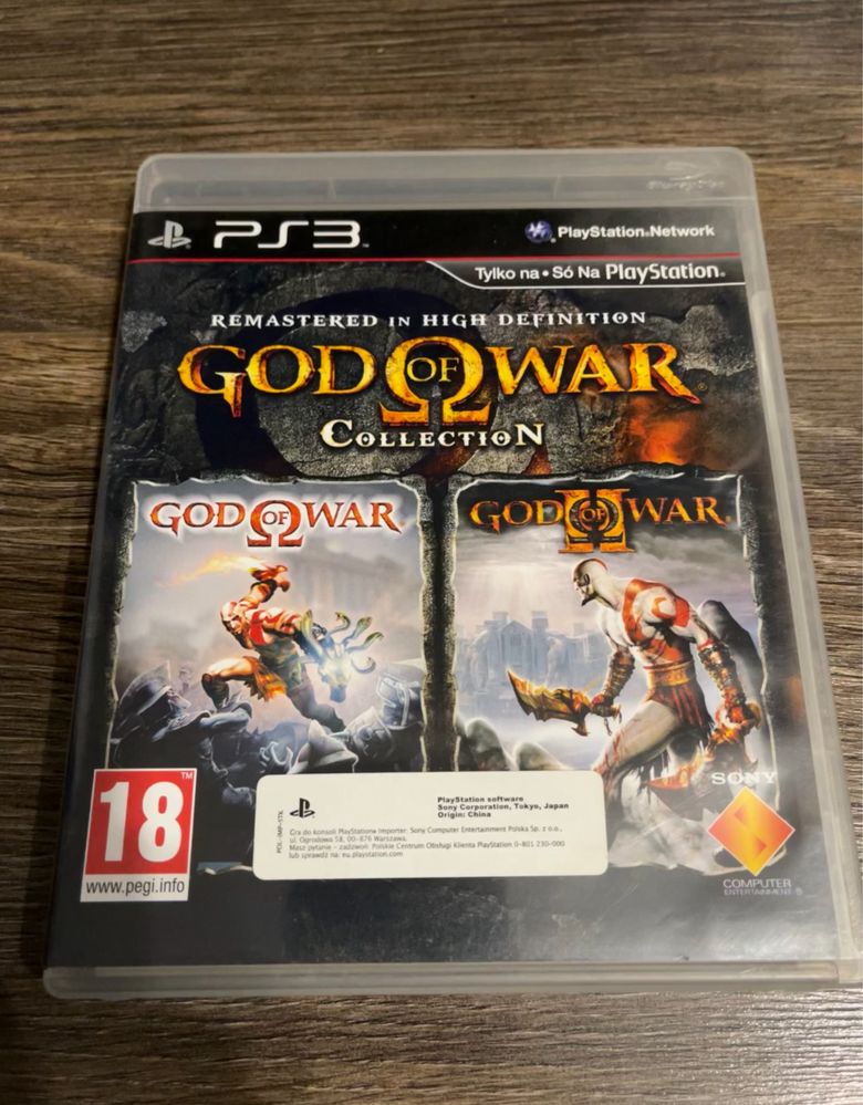 God of war collection vol 1. Ps3 pl