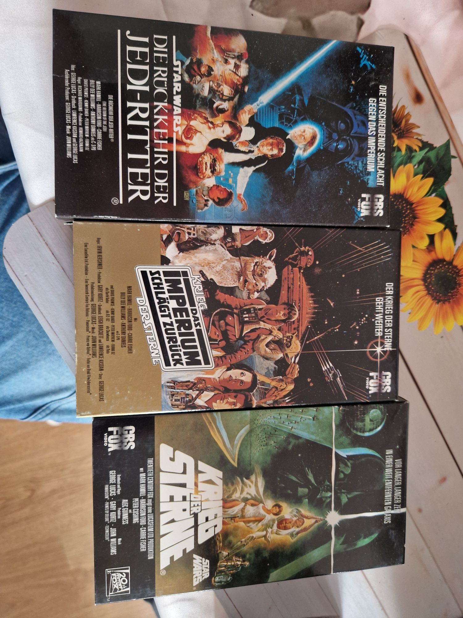 Star Wars – Krieg der Sterne Trilogie – VHS Box – niemieckie wydanie