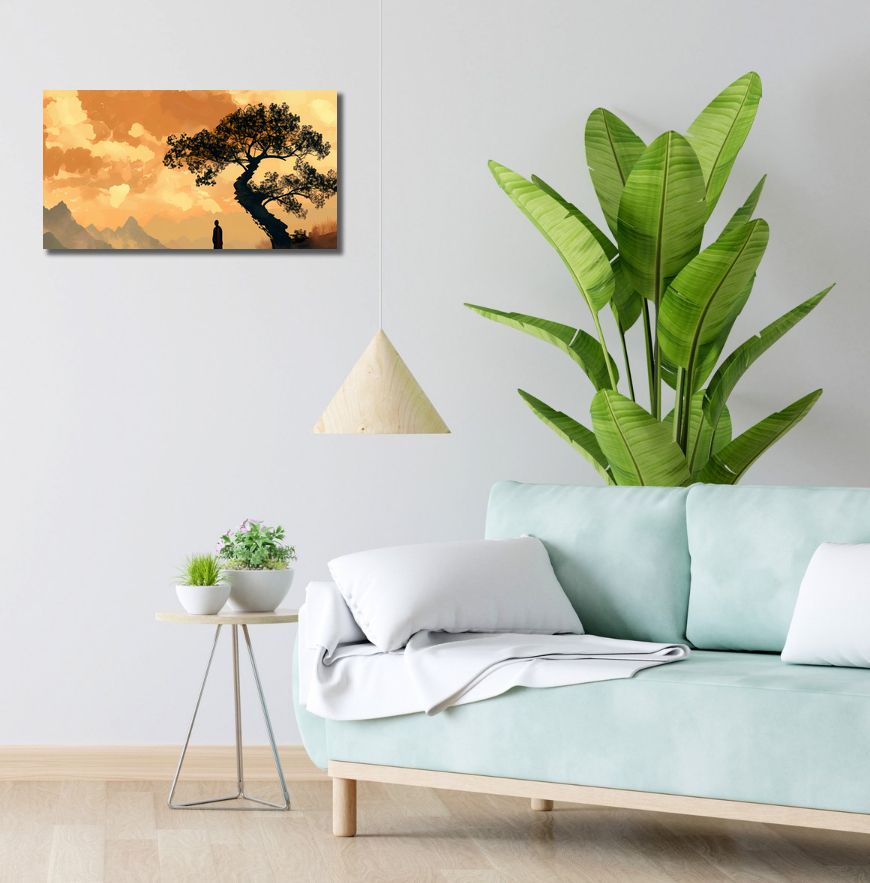 Obraz 60x30cm Zen