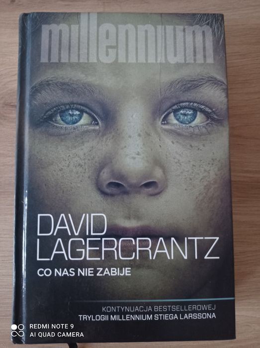 Millennium Trylogia David Lagercrantz Co nas nie zabije Stieg Larsson