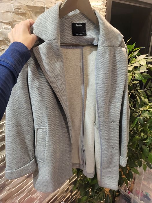 Płaszcz jesienny Bershka rozmiar S