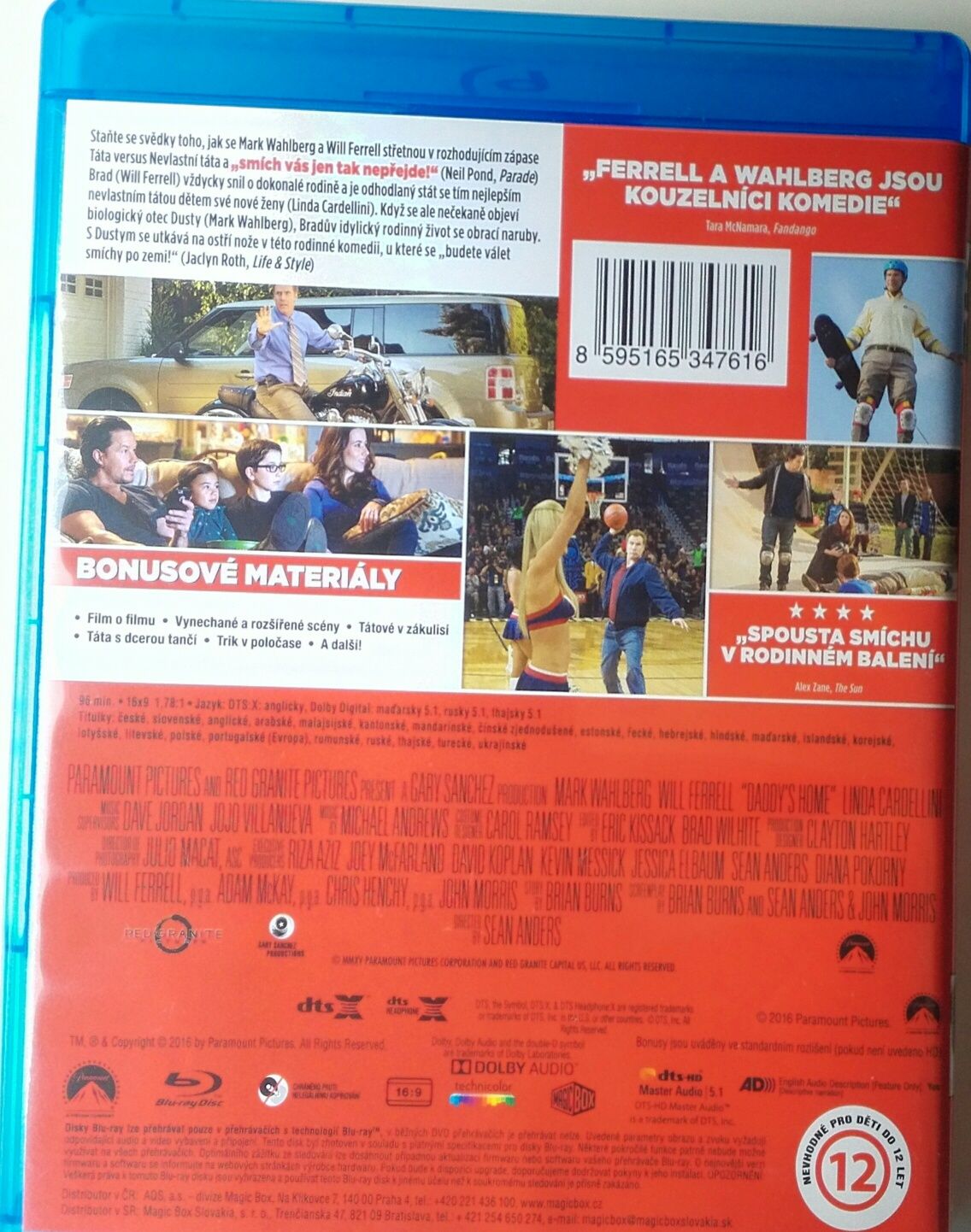 "Tata kontra tata" / "Daddy's home" Blu-Ray USA bez PL