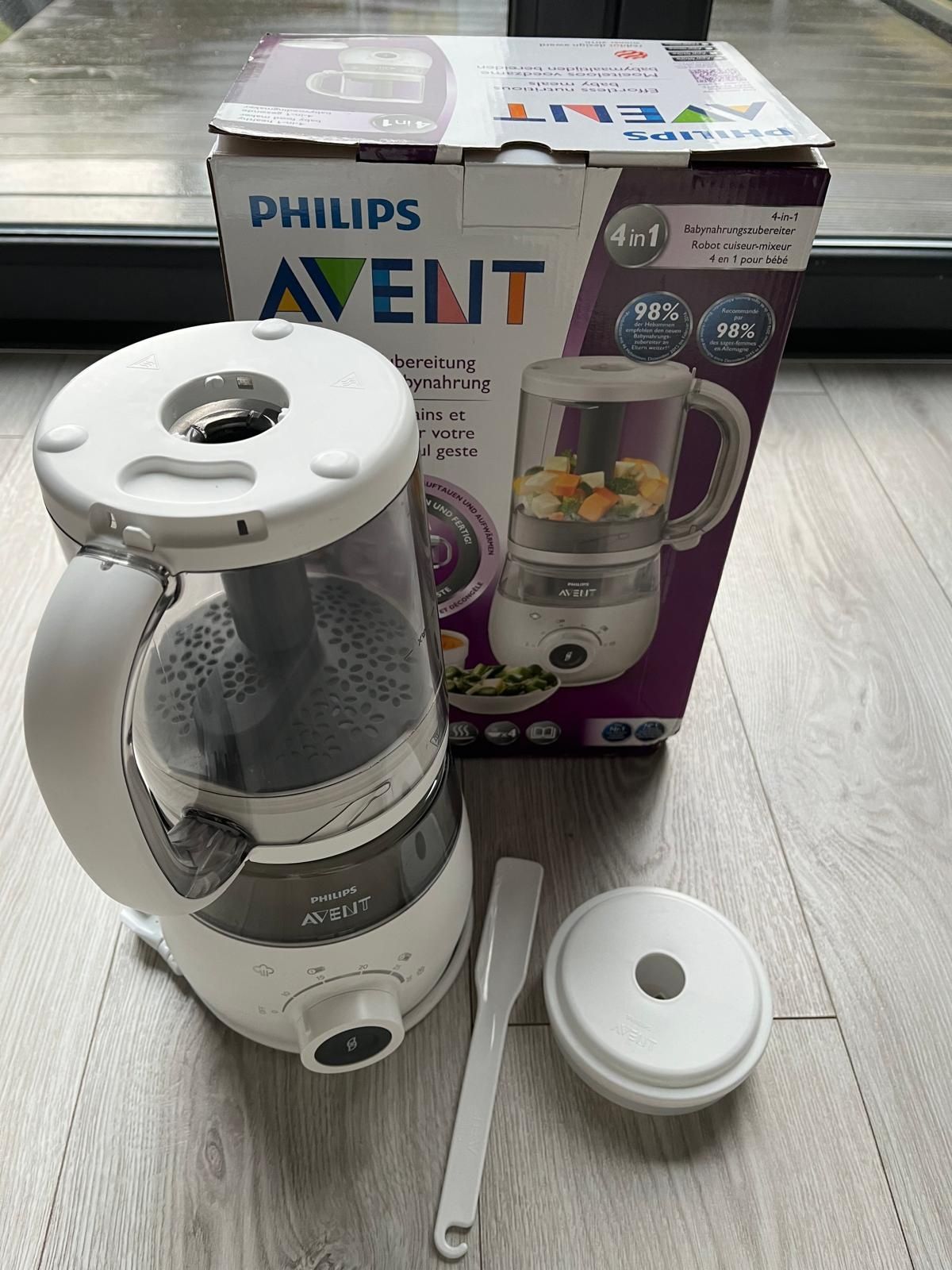 Philips Avent Blender SCF883/01 Parowar Mikser 4w1