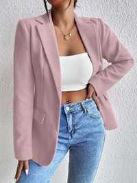 Marynarka Damska Elegancka Dusty Pink Shein M 38