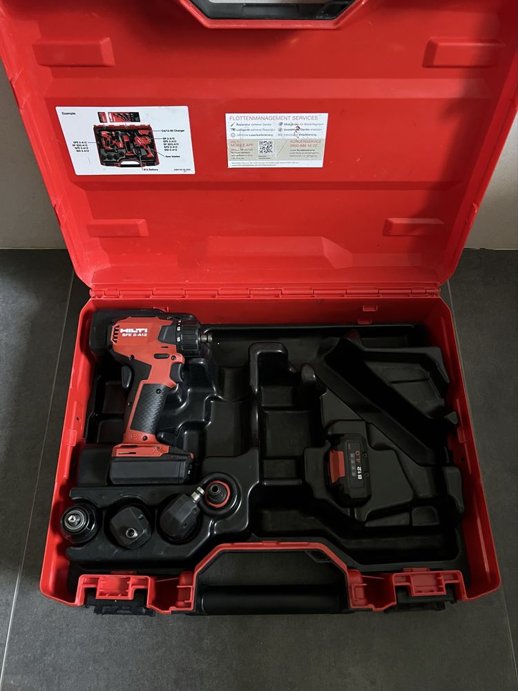 Безщітковий Акум.шуруповерт-робот Hilti SFE 2-A12