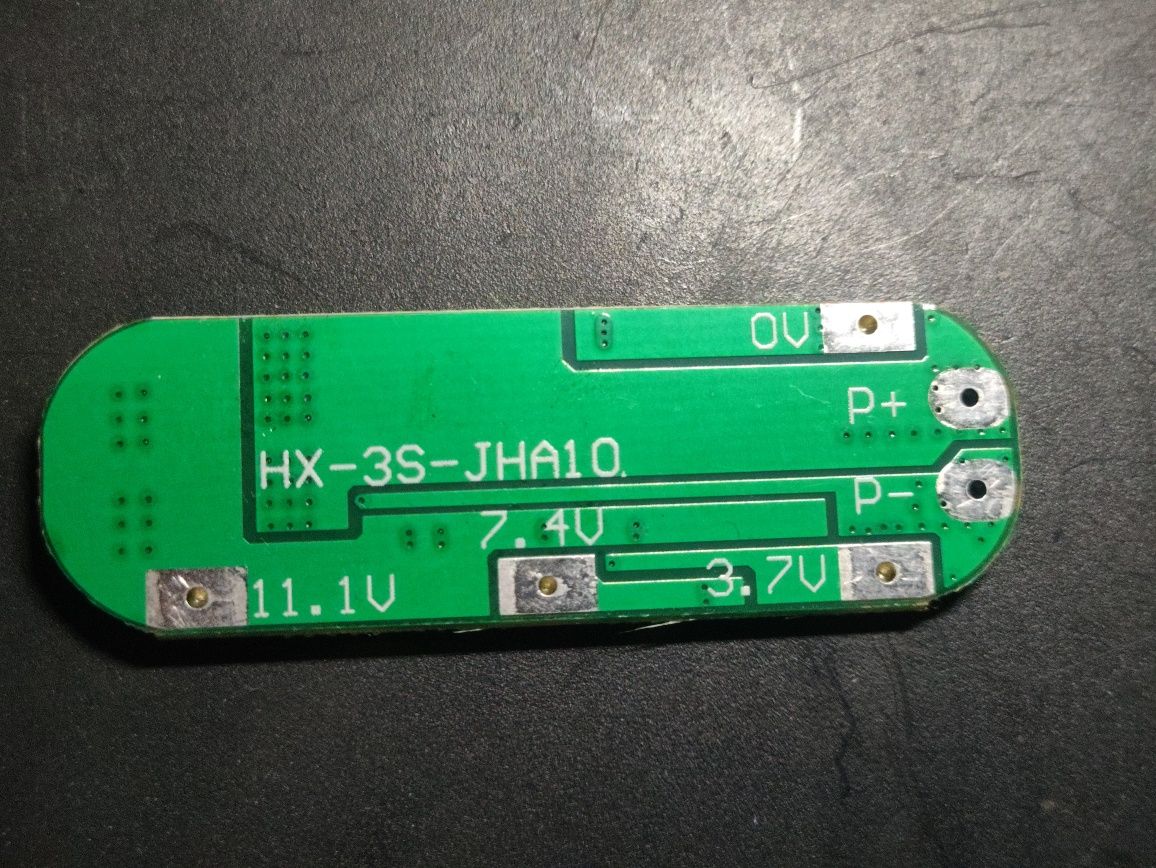 Якісна БМС bms 3s плата захисту з балансування 10A