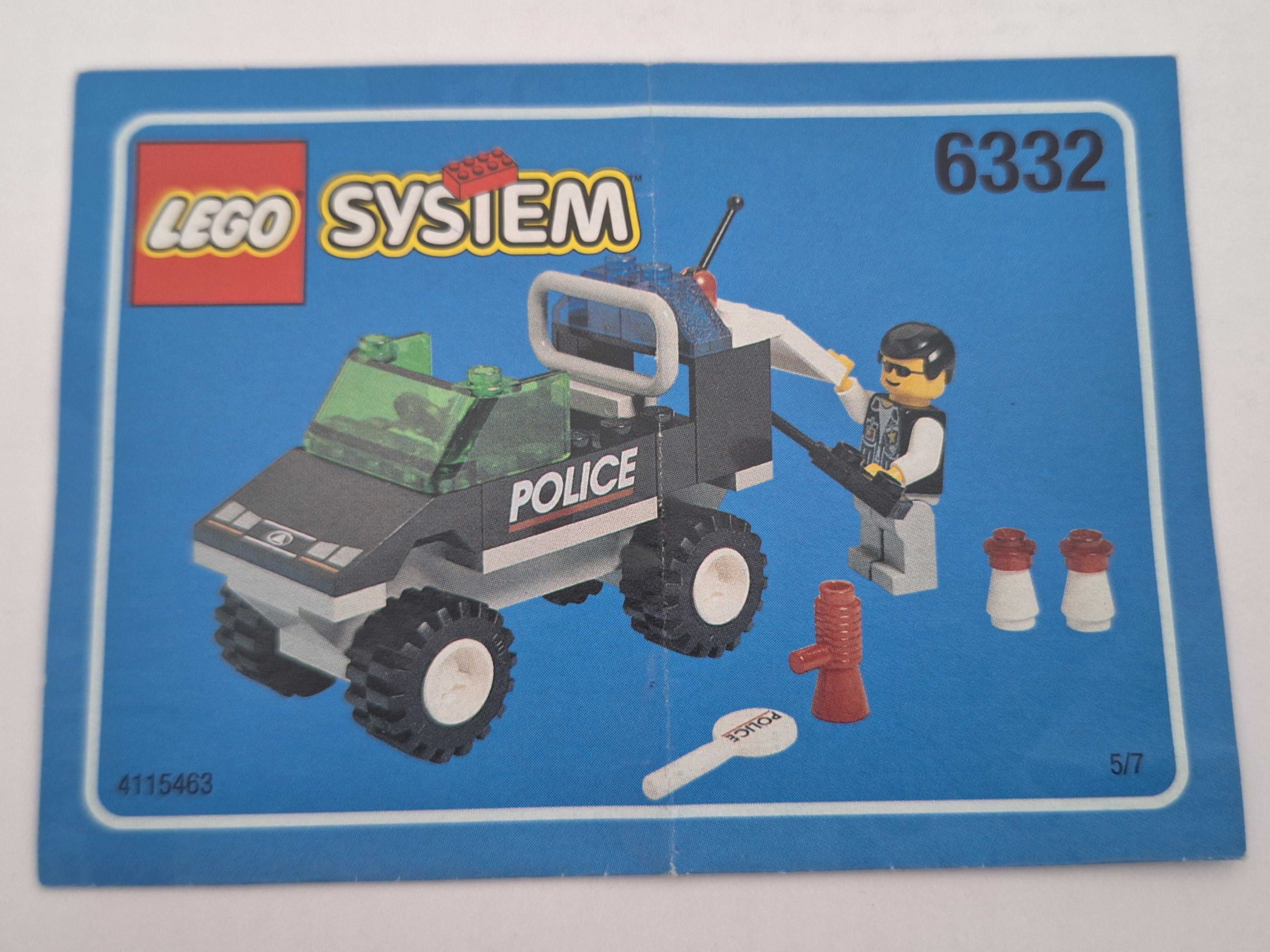 Lego - 6332 instrukcja. Lego retro. (R)