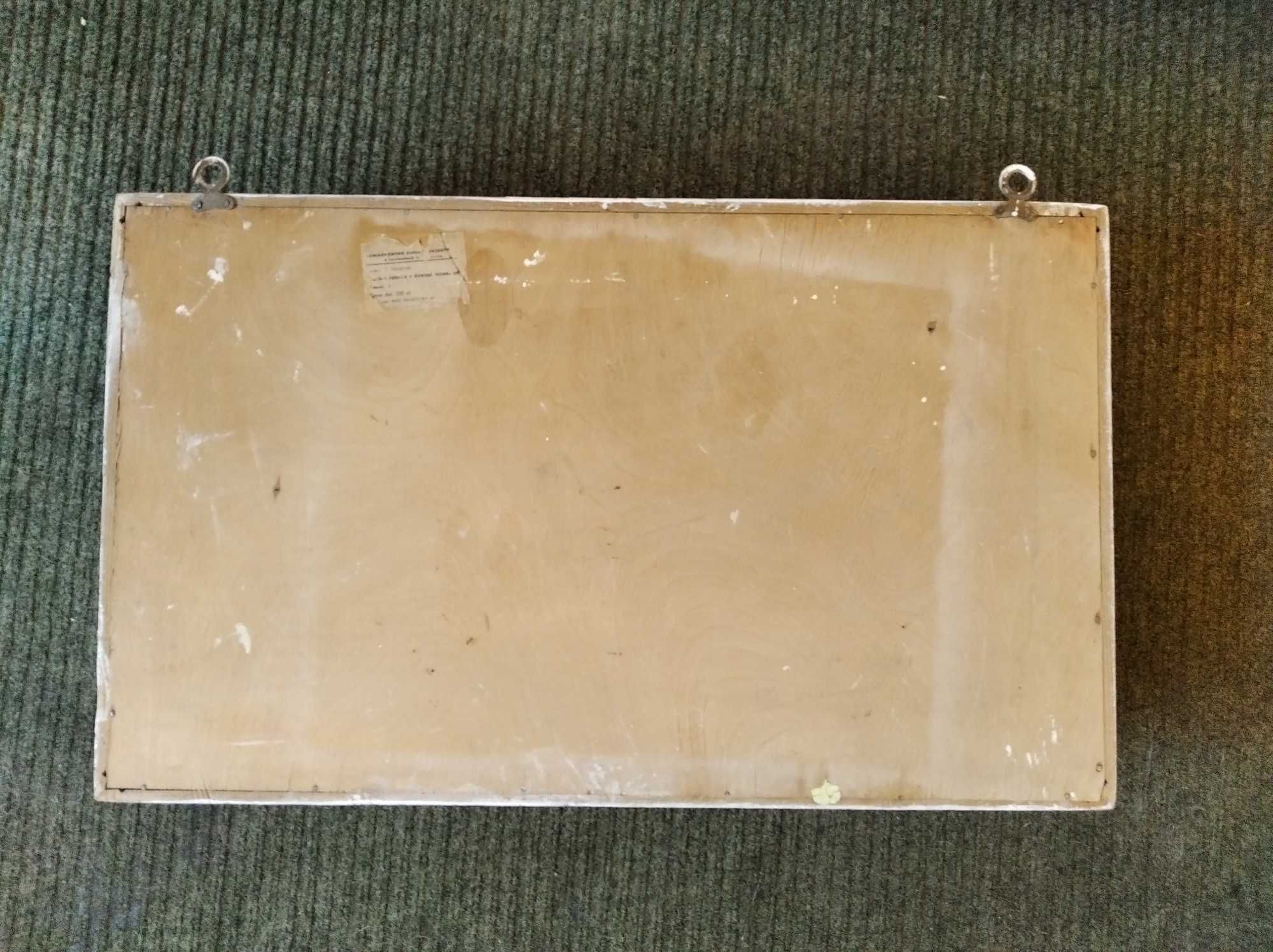 Stara wisząca szafka łazienkowa apteczka PRL vintage retro zabytek