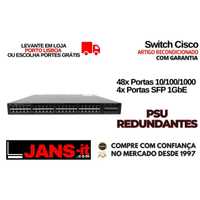 Switch Cisco Catalyst C3650-48PS-S