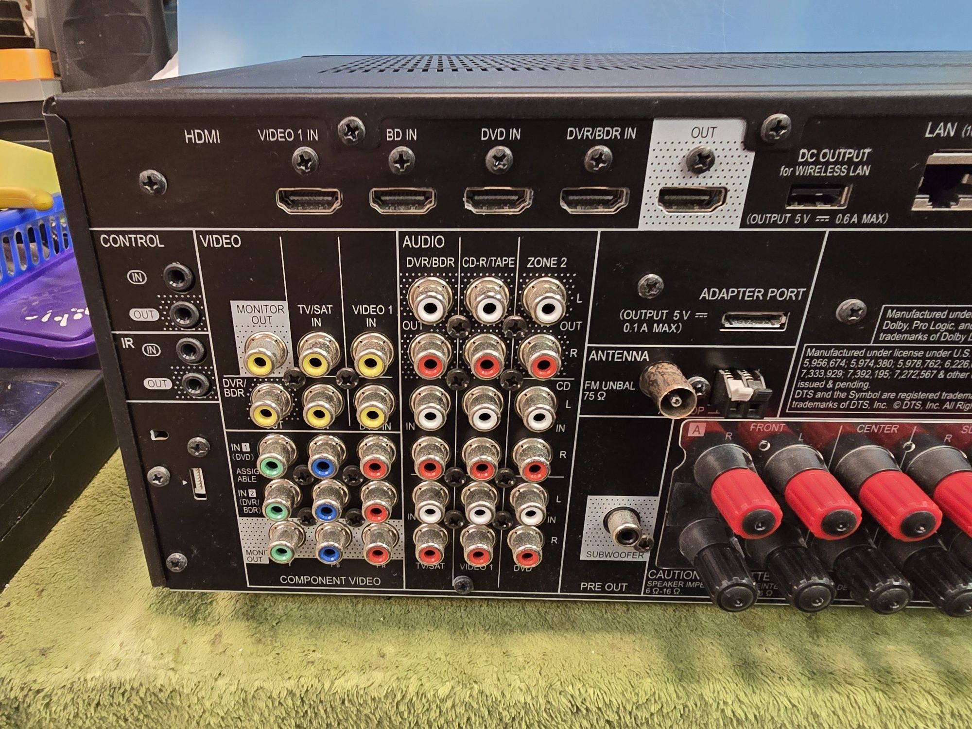 PIONEER VSX-921 multimedialny amplituner kina domowego 7.1 + 2.