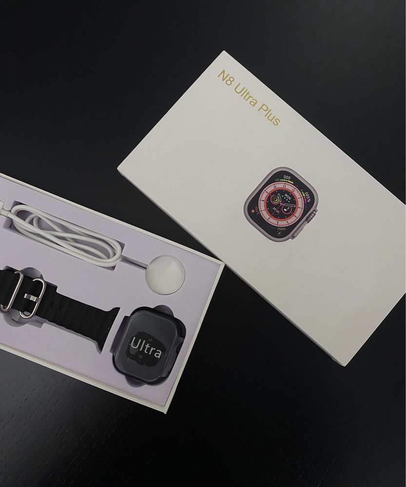 N8 Ultra Plus Smart Watch Novo c/ Fatura