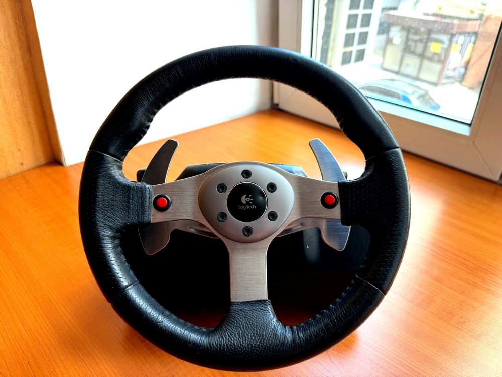 Кермо Logitech G25 | КП | 3 педалі | 900° | Force Feedback