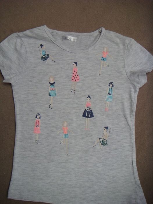 bluzka / T-shirt / koszulka dla dziewczynki 1,5 - 2 lata - jak nowa