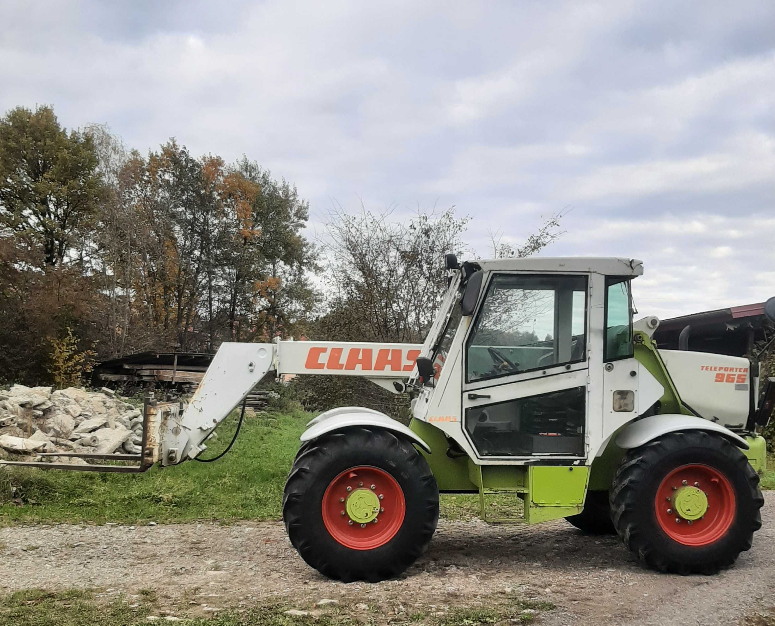 Ładowarka teleskopowa Claas Ranger 965 Zamiana