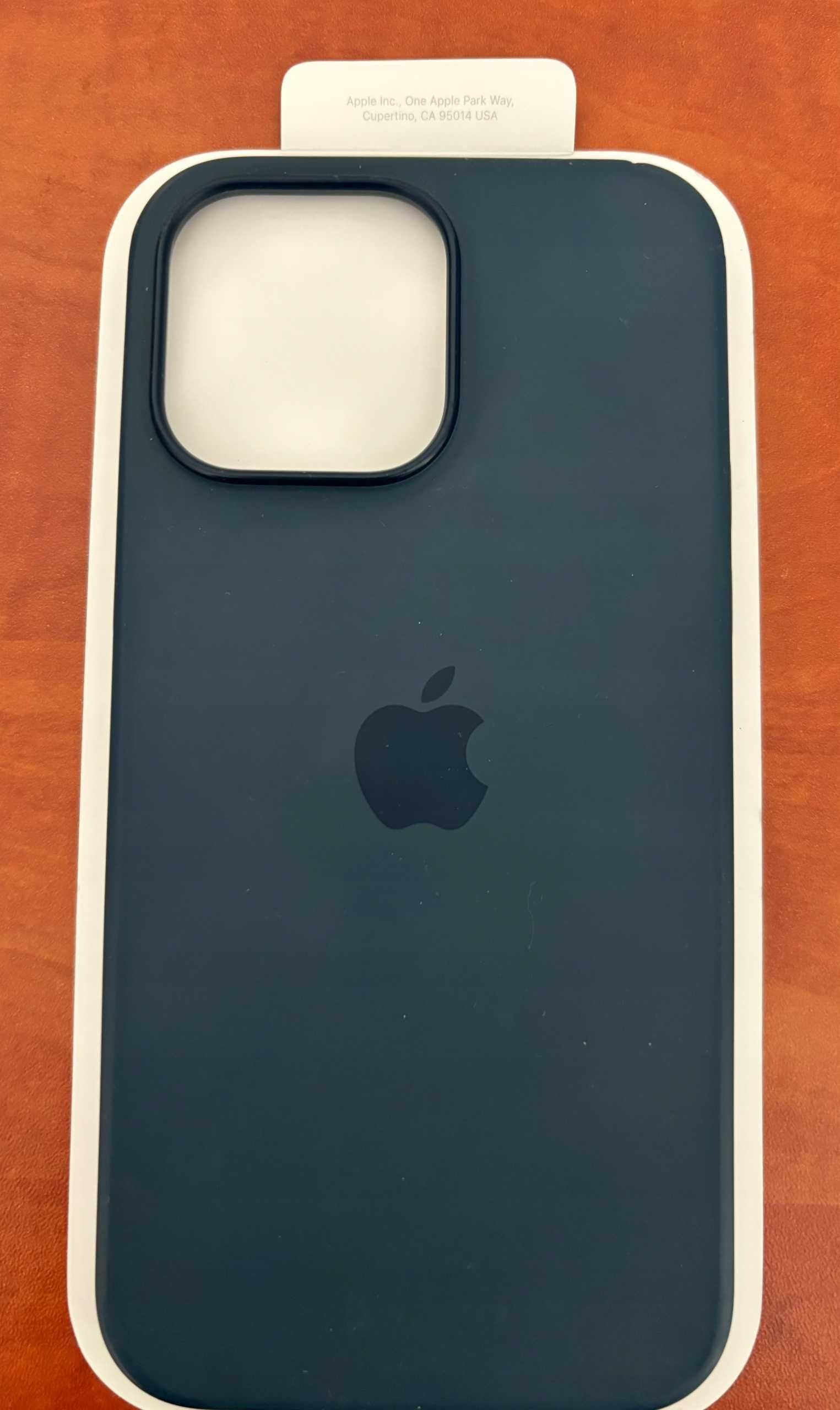 Oryginalne Plecki Apple iPhone 14 Pro Max Silicone Case granatowy