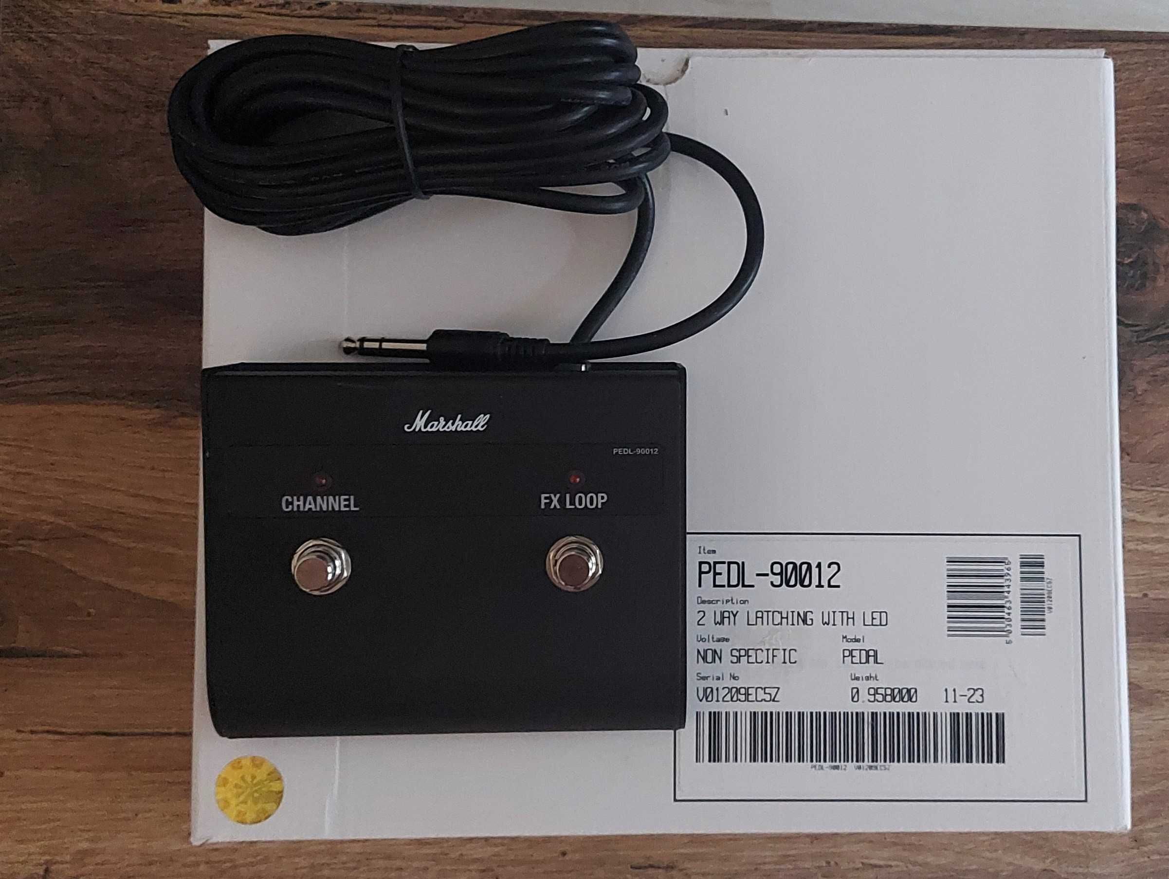 Marshall PEDL-90012 footswitch (seria DSL) - nowy