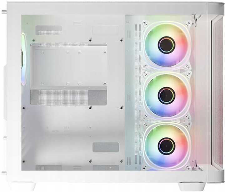 Obudowa Pc Lc-power 8001w Argb Atx Biała – Szklany Panel, Usb-c