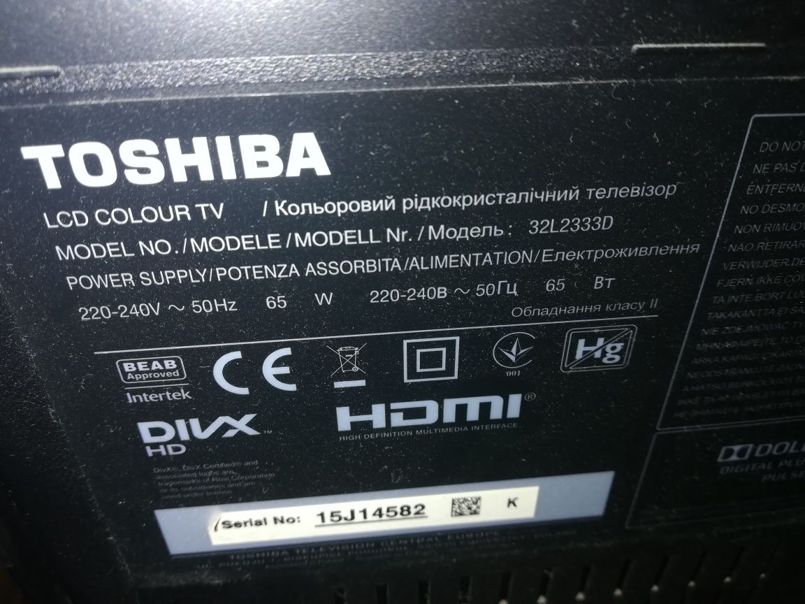 Telewizor Toshiba