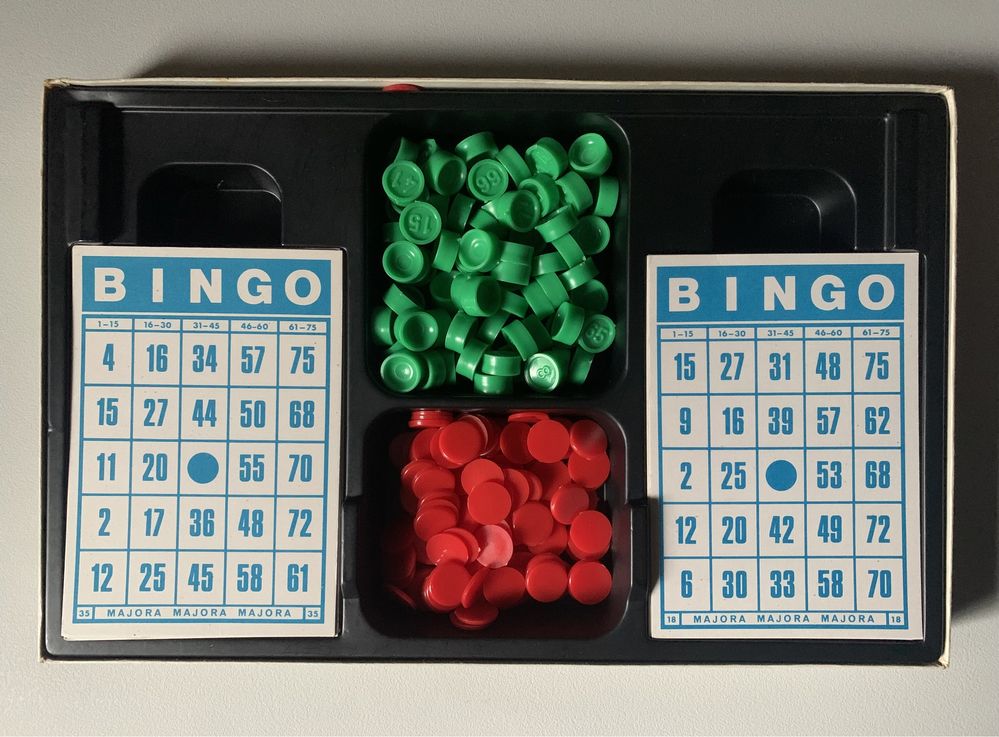 Bingo - Jogo de Tabuleiro Antigo Majora [Completo]