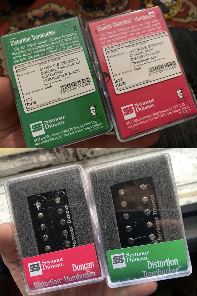 Звукознімачі Seymour Duncan Distortion