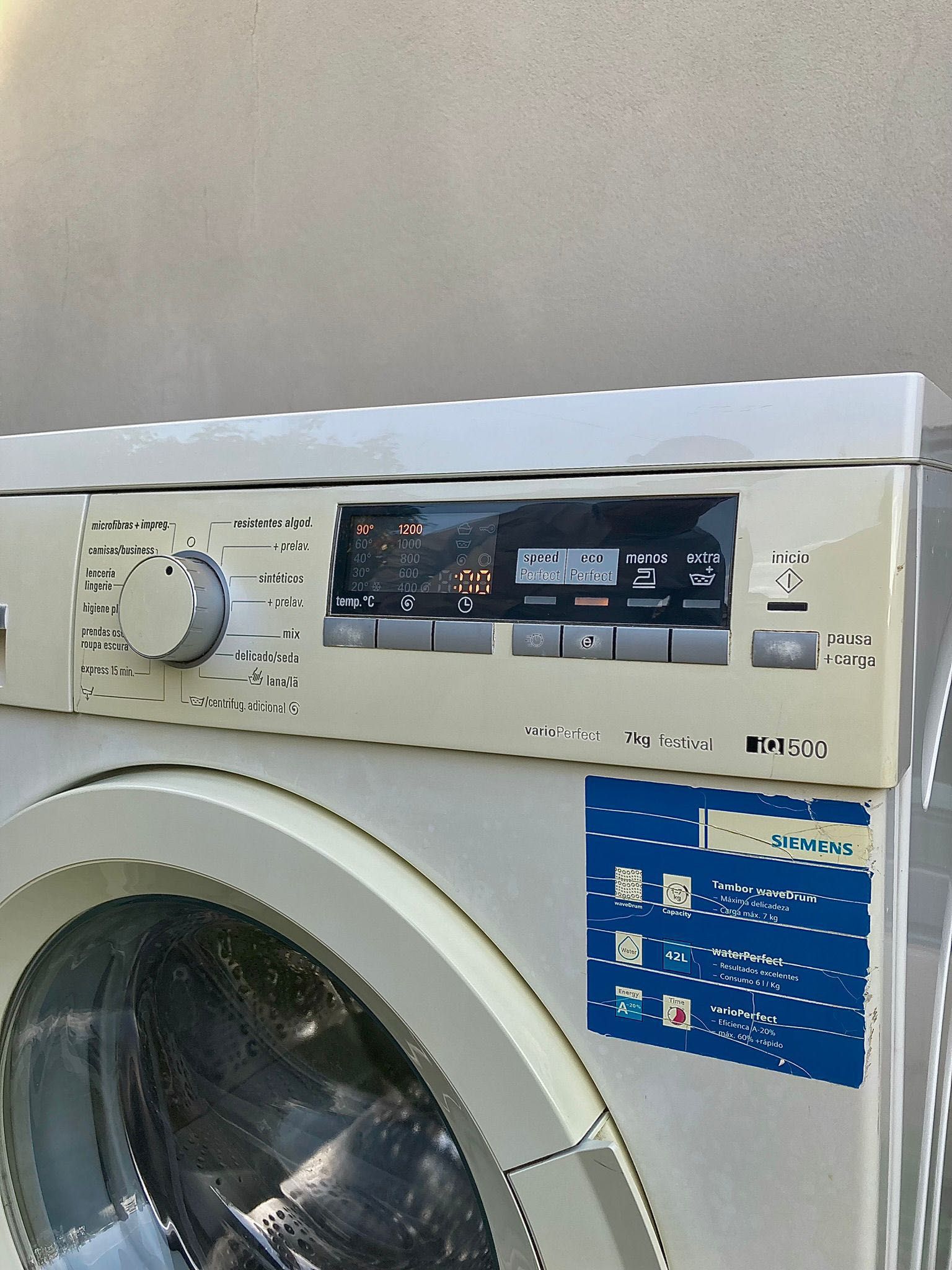 Vendo máquina de lavar roupa Siemens WM120470EE IQ500