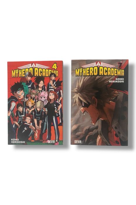 7 Mangas de My Hero Academia em Portugues
