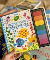 Usborne Fingerprint Activities Under the See Angielski English